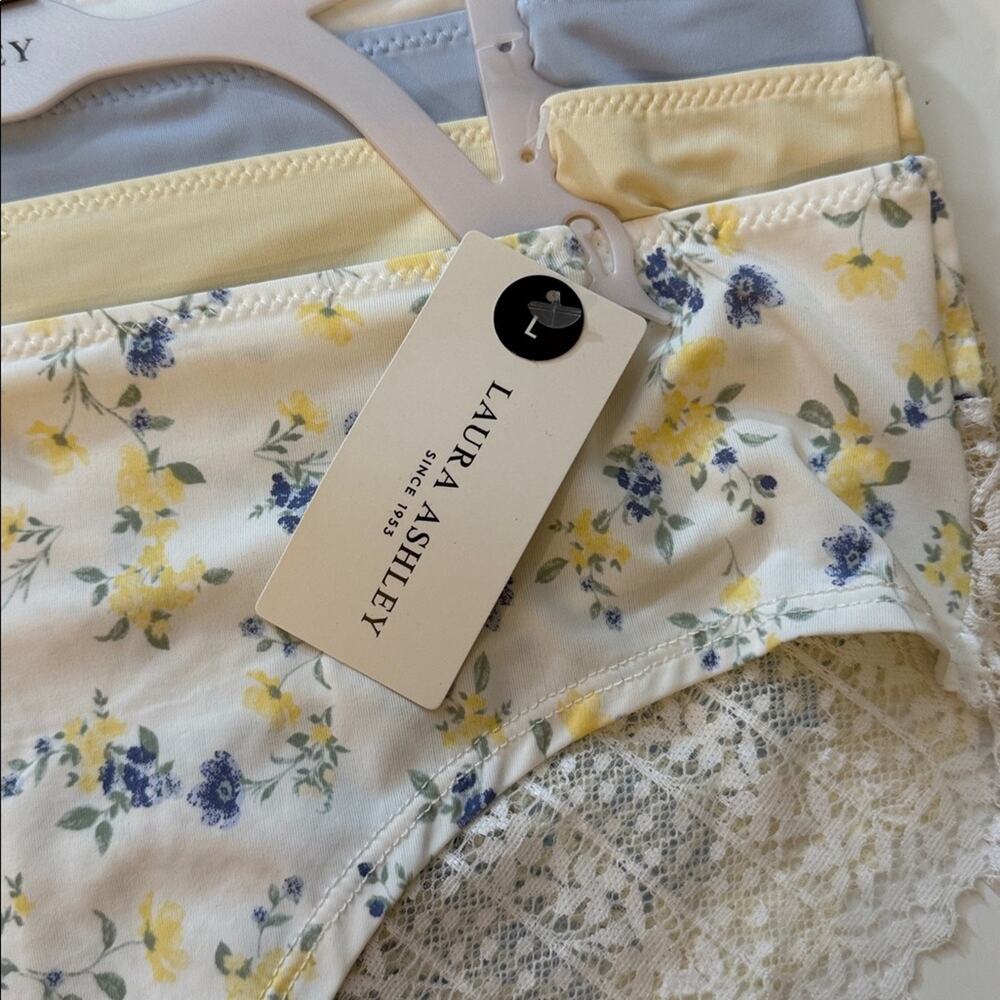 LAURA ASHLEY LACE PANTIES SZ L NEW!! - Picture 4 of 5